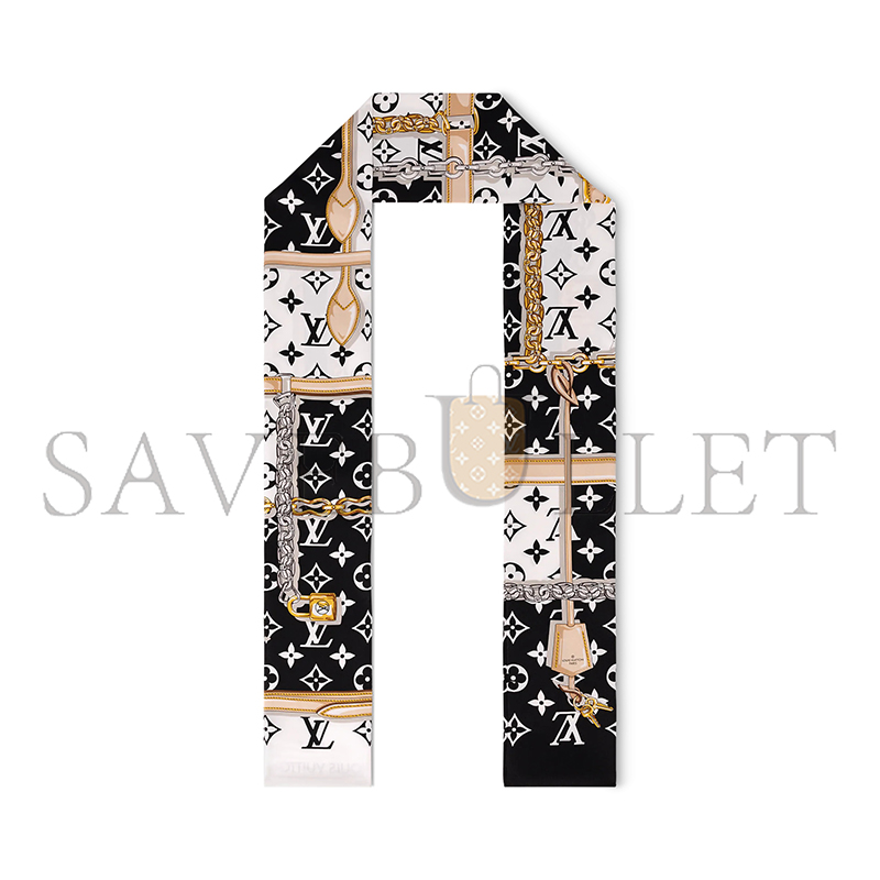 LOUIS VUITTON MONOGRAM CONFIDENTIAL BANDEAU M78656 (120*8cm)